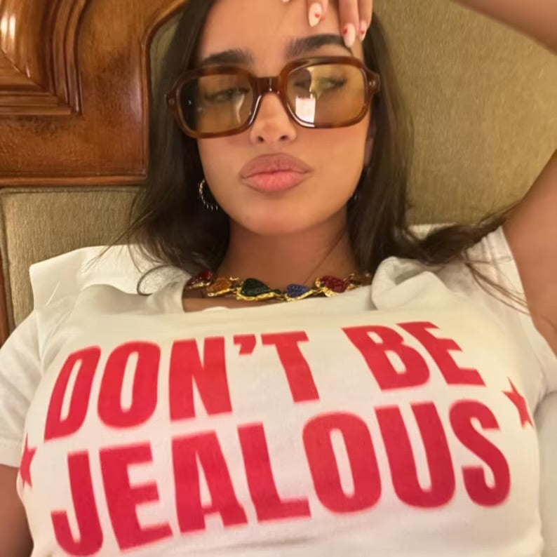 DON’T BE JEALOUS baby tee