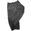 5 stripe baggy jeans