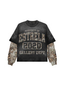 ESTRELA double layer camo shirt