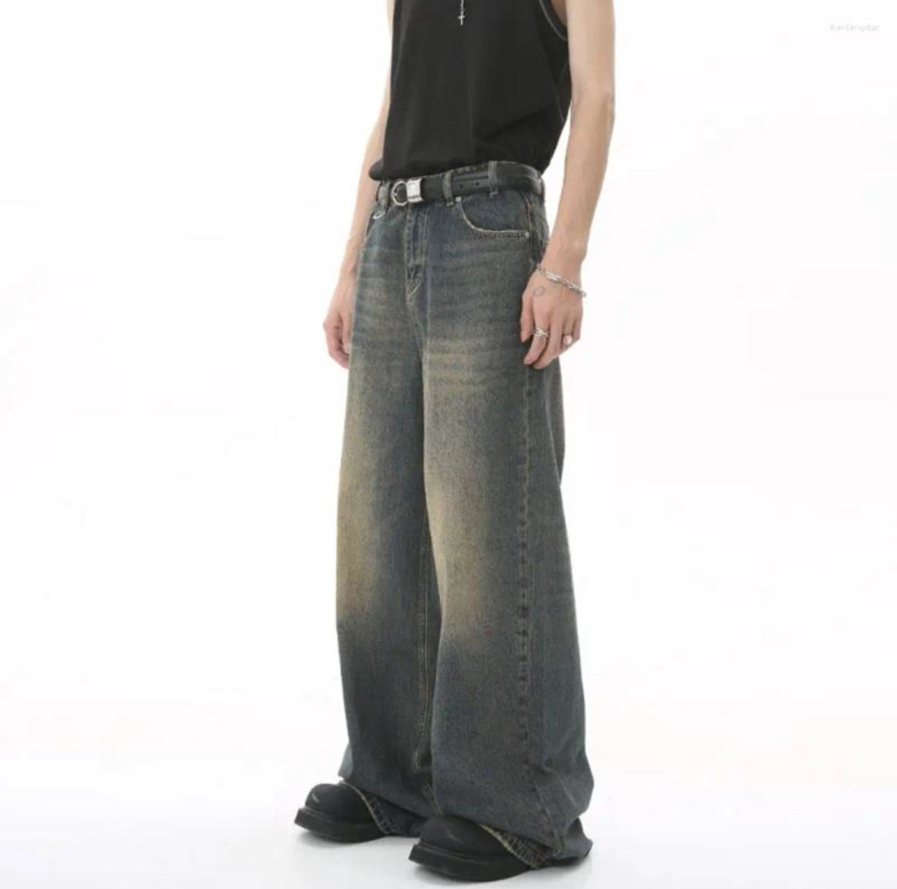 Original unisex faded jeans