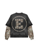 ESTRELA double layer camo shirt
