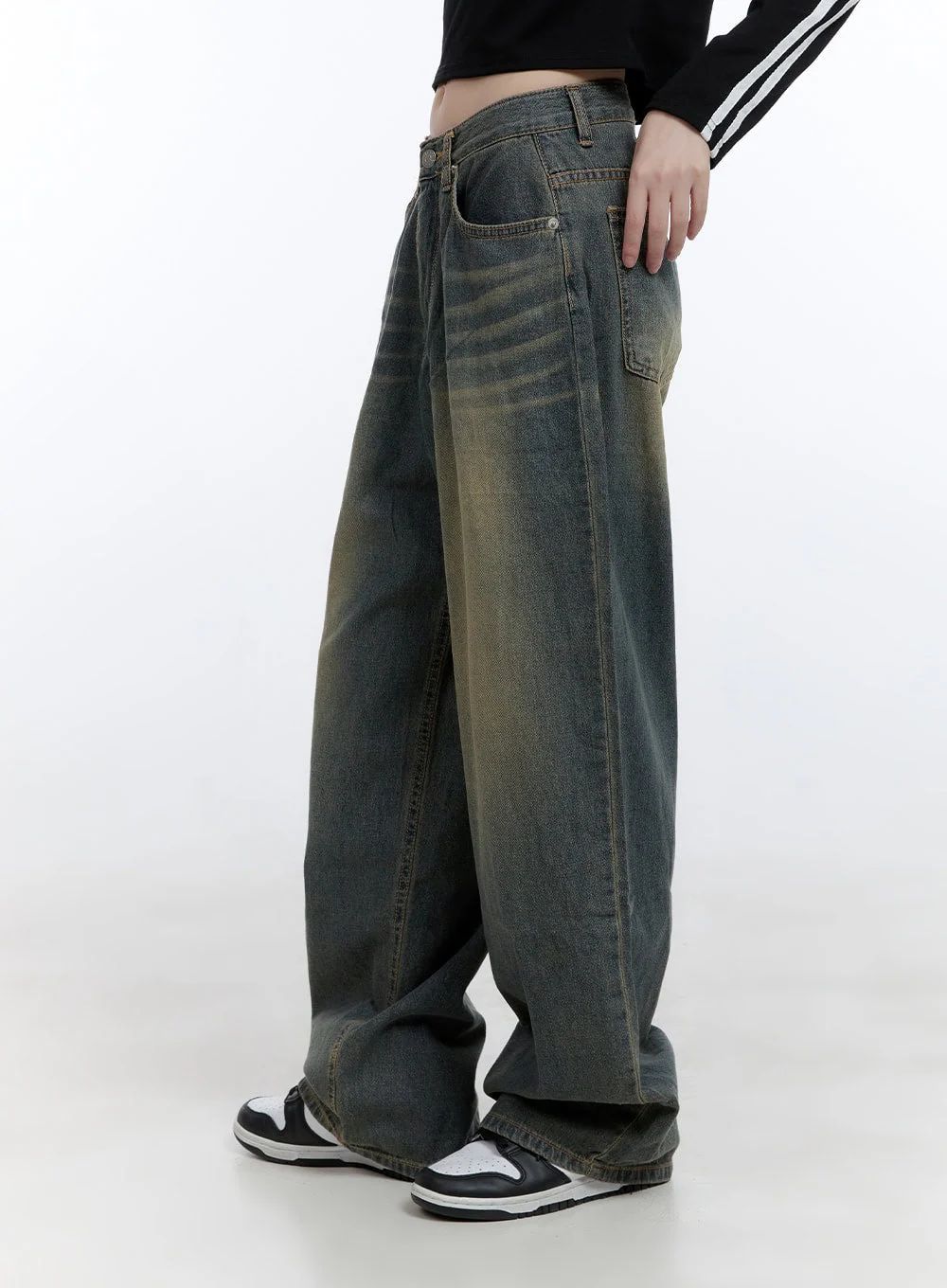 Original unisex faded jeans