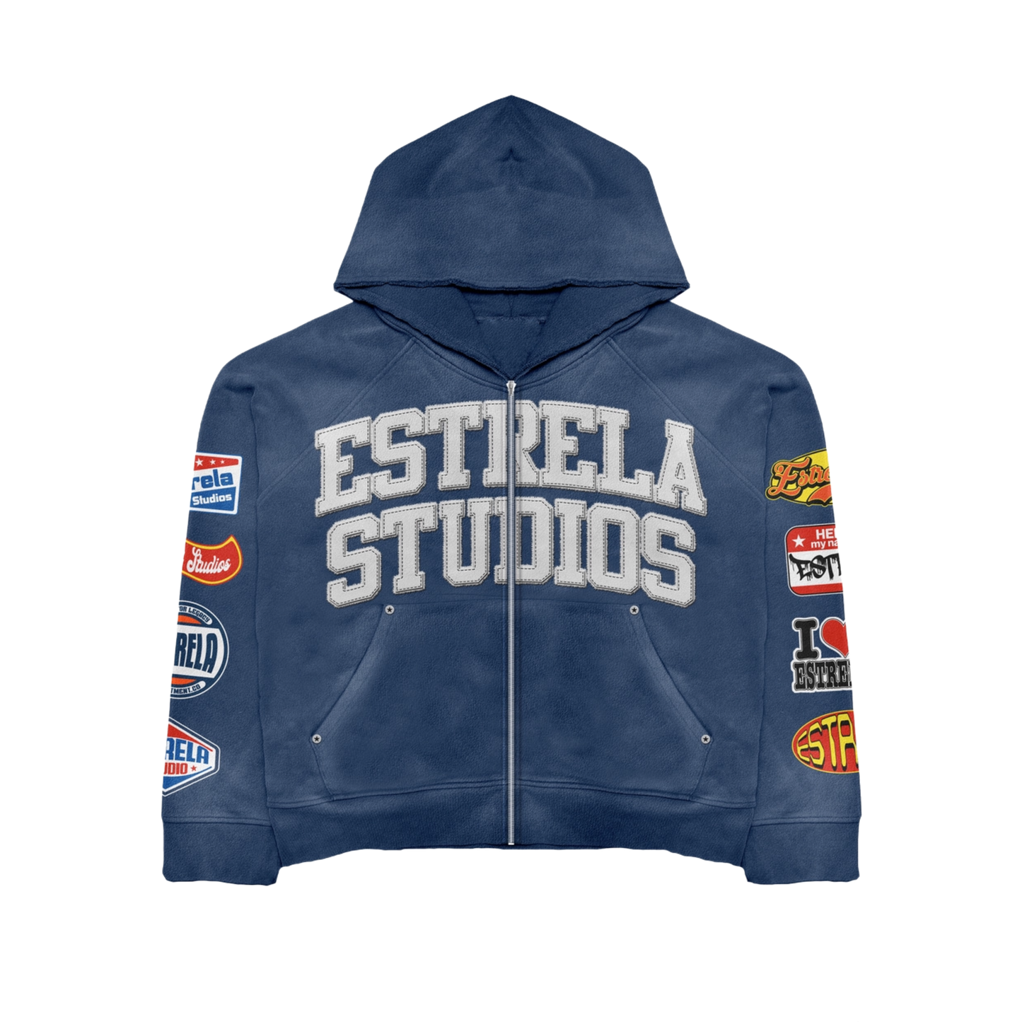 patch-labels hoodie