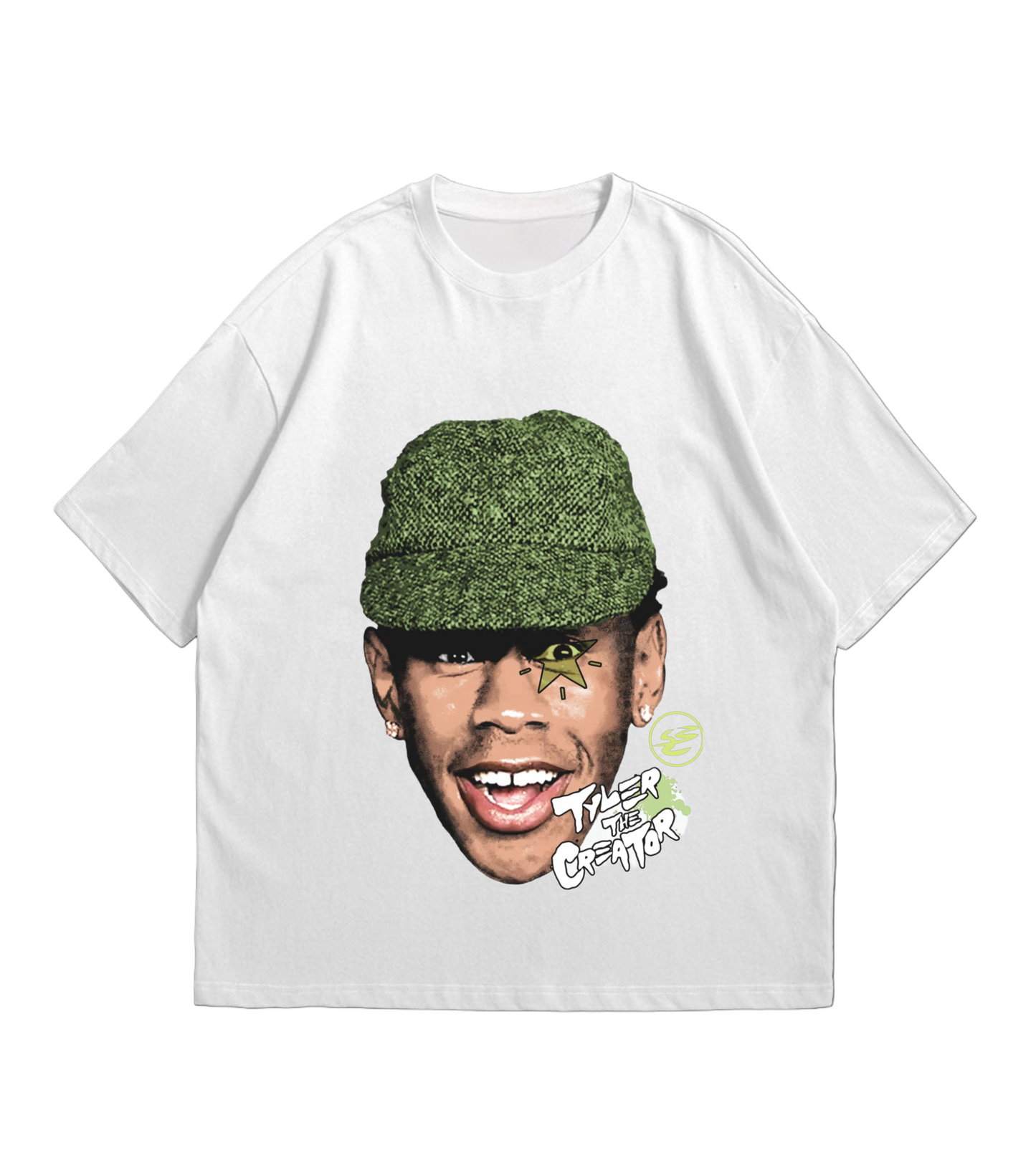 Tyler green hat Unisex Boxy Tee