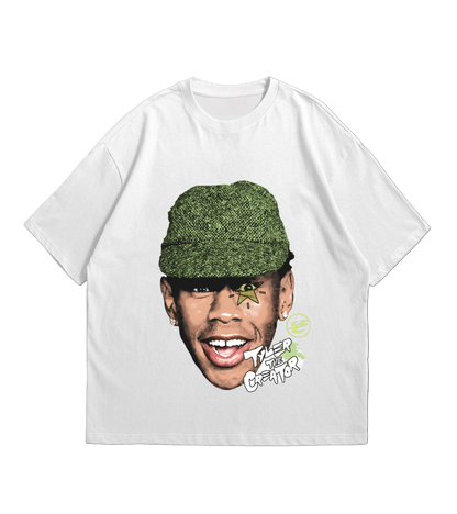 Tyler green hat Unisex Boxy Tee