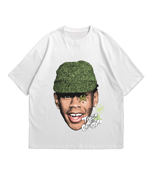 Tyler green hat Unisex Boxy Tee