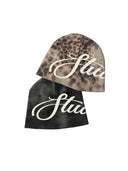 Reversible studio cheetah beanie