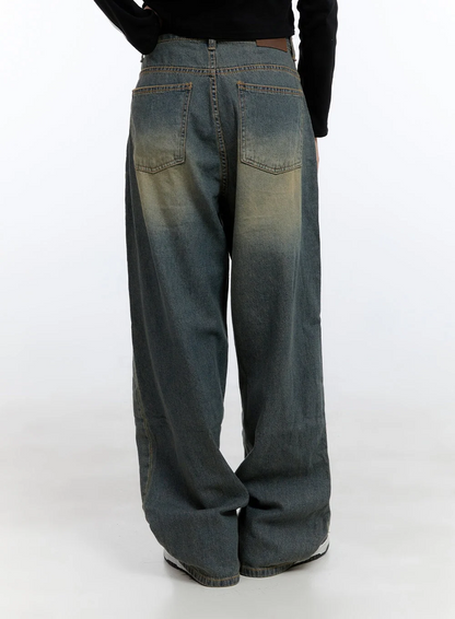 Original unisex faded jeans