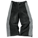 5 stripe baggy jeans